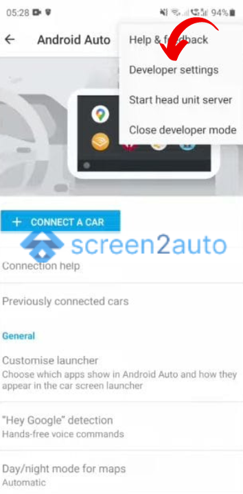 How to Add Screen2Auto via AAEase into Android Auto