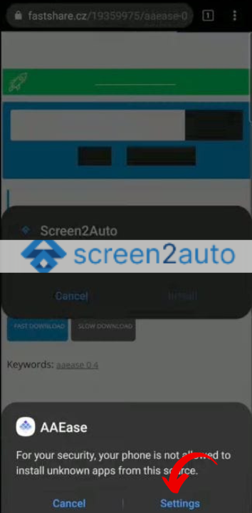 How to Add Screen2Auto via AAEase into Android Auto