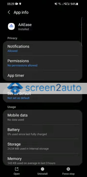 How to Add Screen2Auto via AAEase into Android Auto