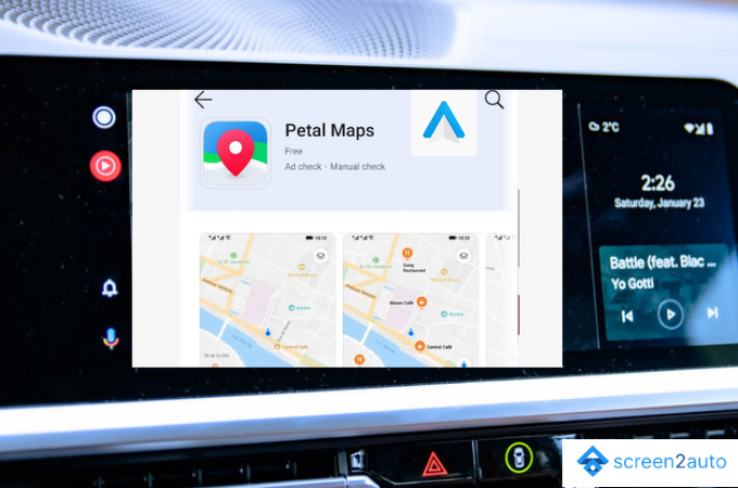 How to Add Petal Maps to Android Auto?