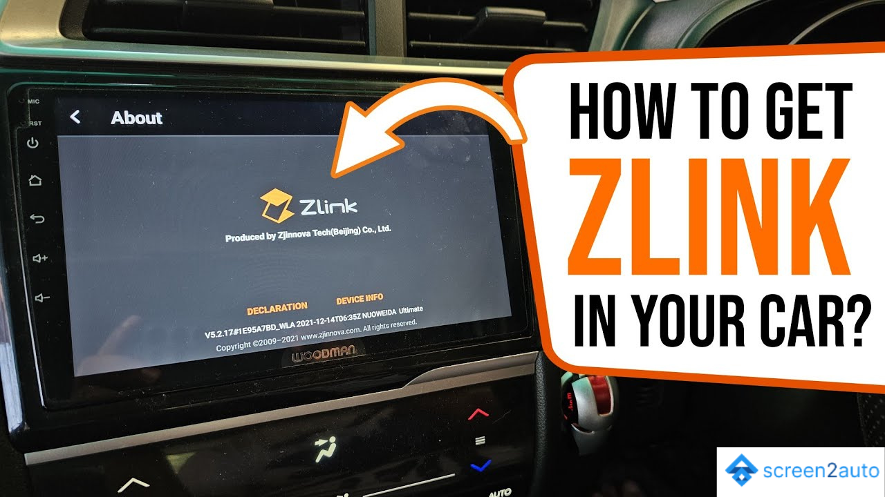 How to Install ZLINK on Android Auto Head Unit